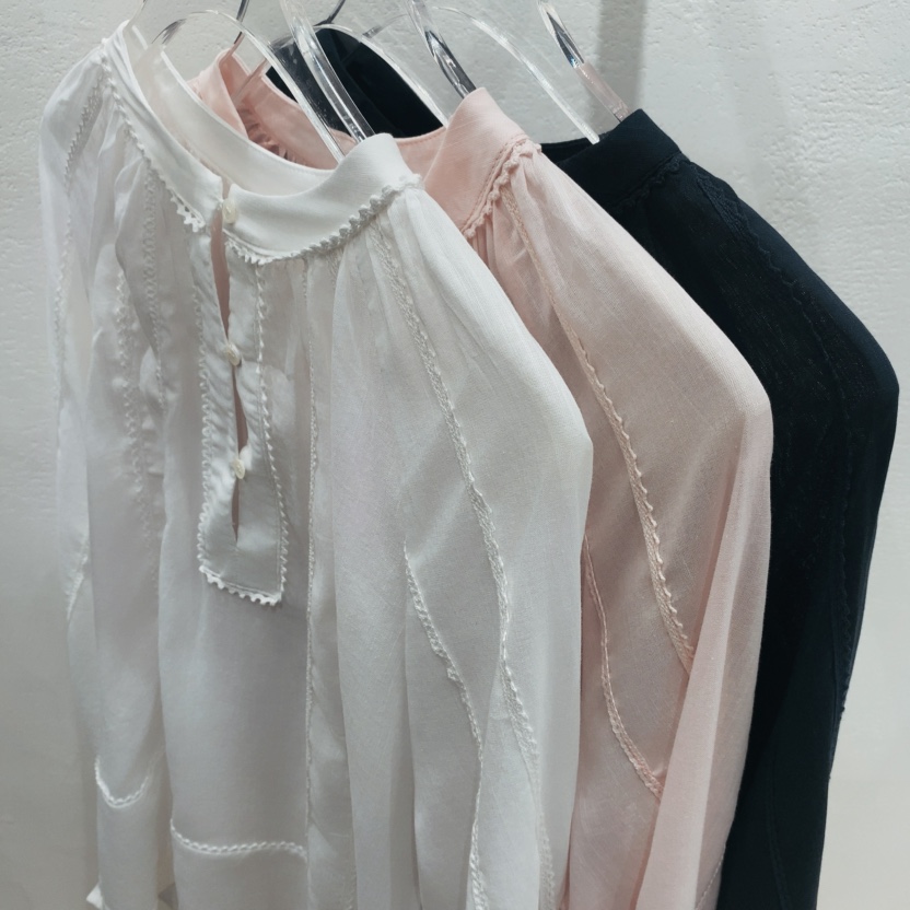 DARLUZ_MI韓國代購女裝新品人氣時尚職業真品休閑襯衫蕾絲衫DARLUZ_MI襯衫/蕾絲衫