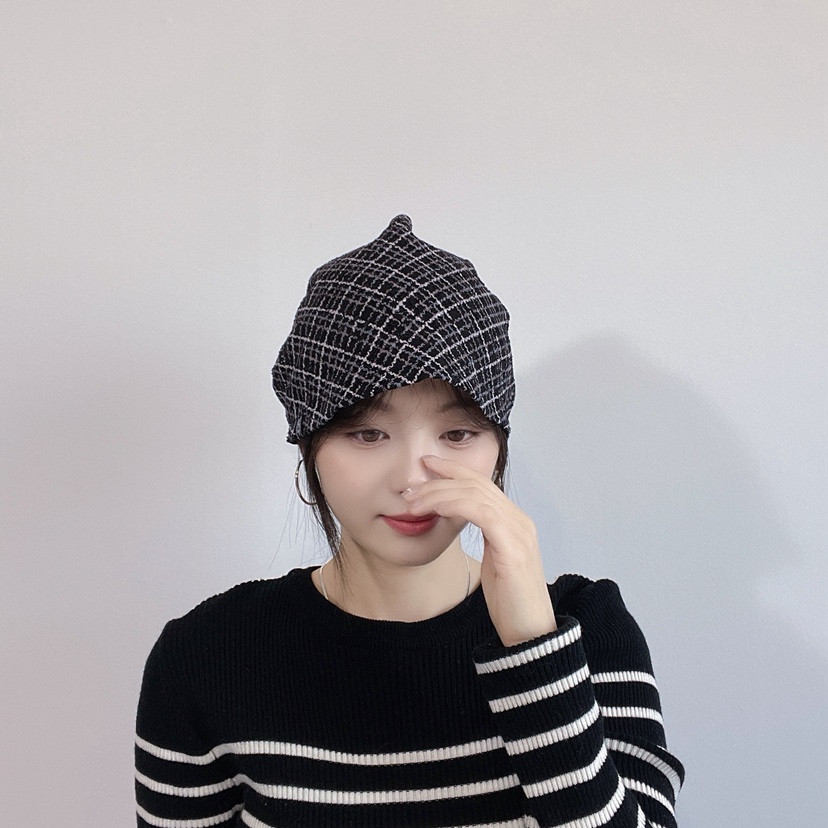 LOVELY HAT東大門實拍女士新款推薦熱賣真品休閑人氣帽子LOVELY HAT帽子圖色2