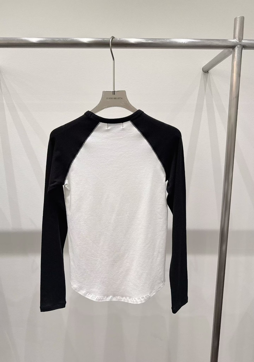 BINUS東大門代購女裝新款時尚休閑職業推薦人氣真品長袖T恤BINUS長袖T恤