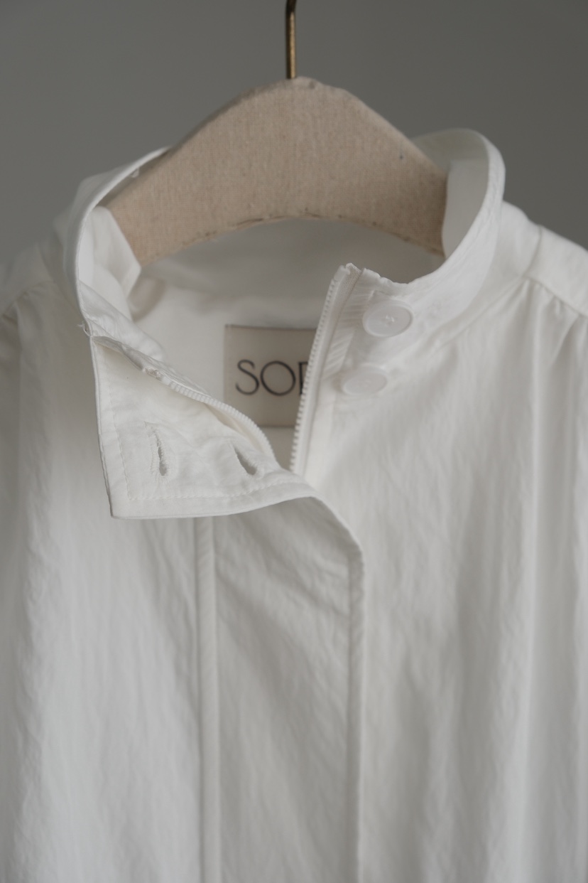 SORBET/FLAT WHITE東大門實拍女士新品推薦真品夾克褶皺SORBET/FLAT WHITE夾克