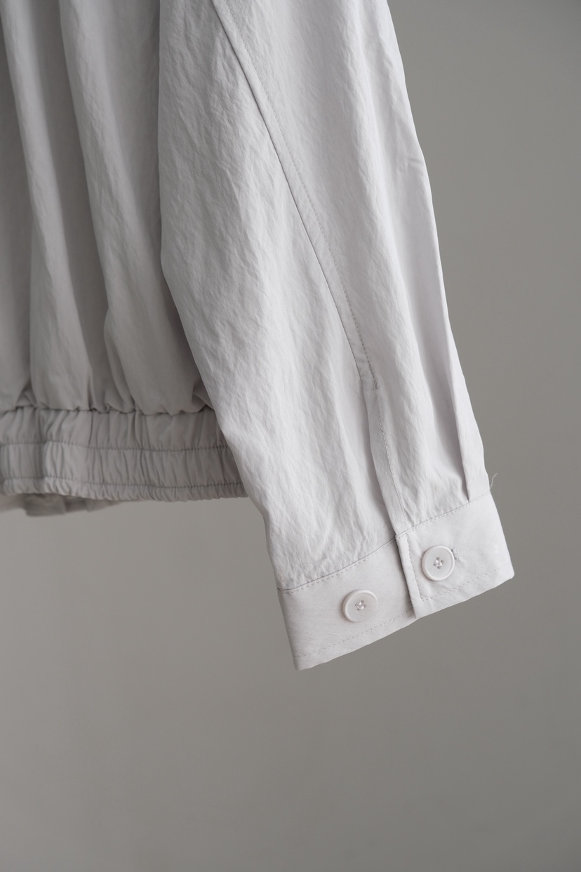 SORBET/FLAT WHITE東大門實拍女士新品推薦真品夾克褶皺SORBET/FLAT WHITE夾克