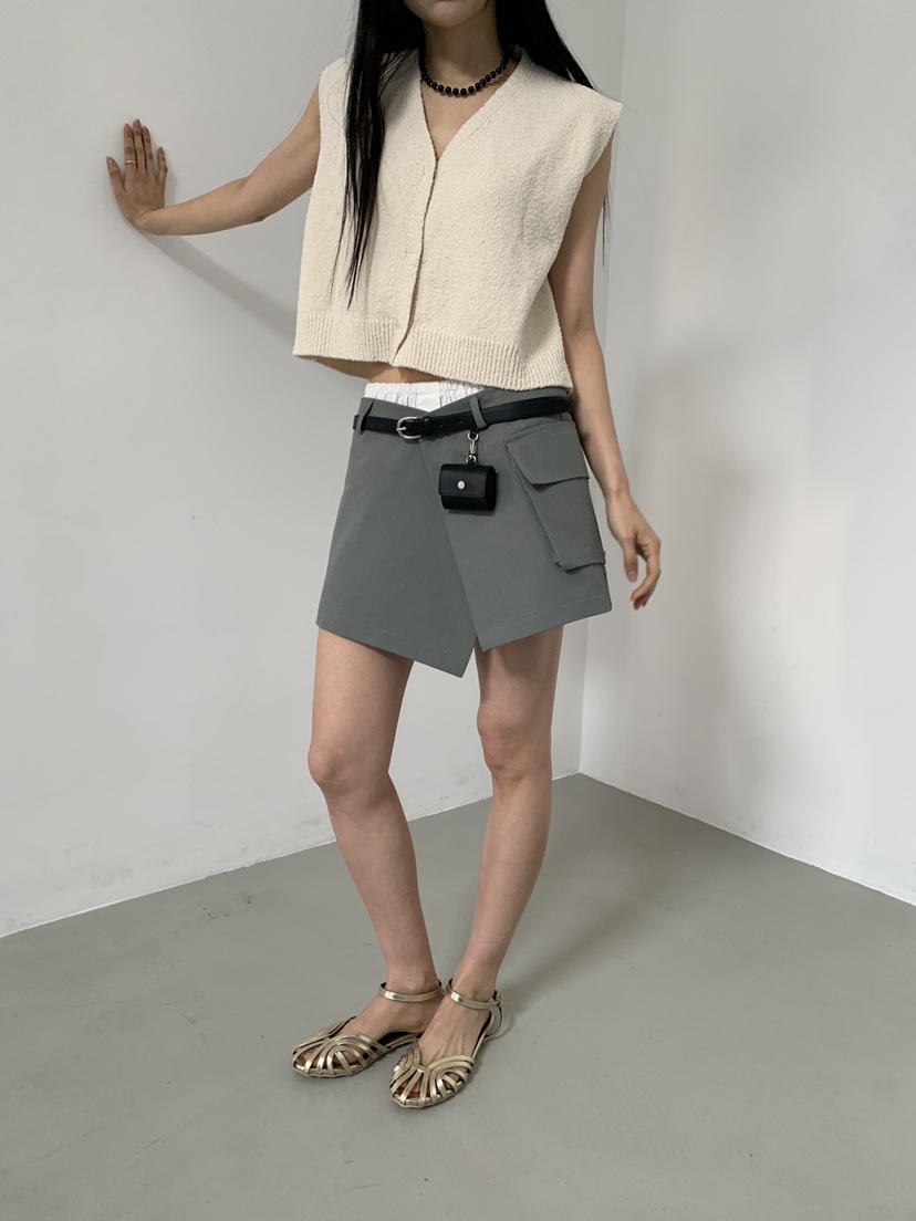 MURMUR韓國代購女裝新品推薦26春夏休閑熱賣裙褲不含腰帶MURMUR裙褲