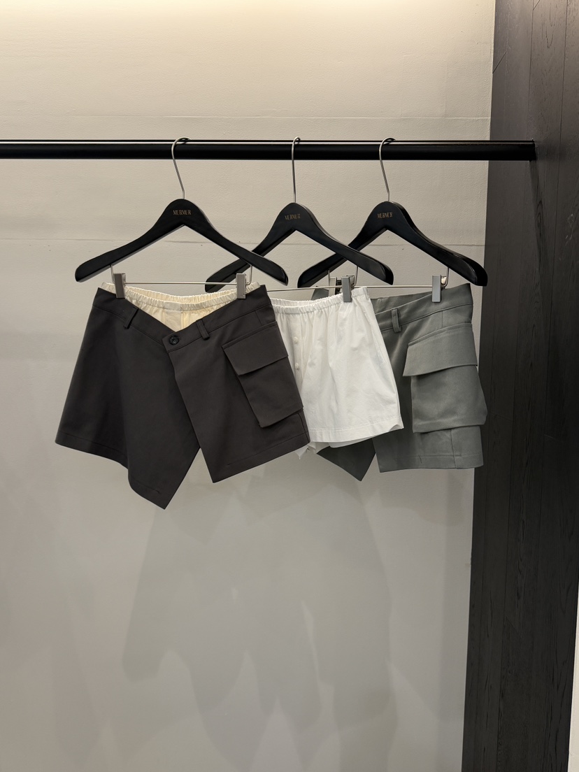 MURMUR韓國代購女裝新品推薦26春夏休閑熱賣裙褲不含腰帶MURMUR裙褲圖色2左二色