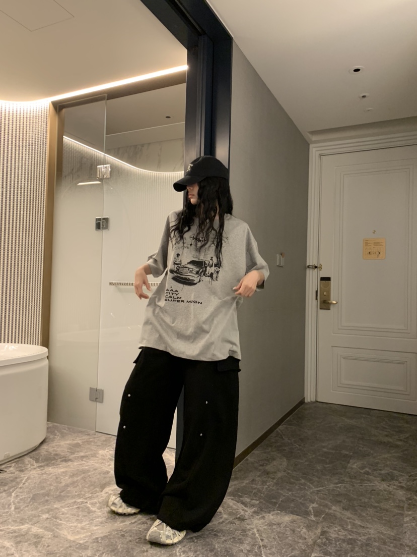 BADCALM東大門直郵女士新款人氣26春夏熱賣休閑時尚推薦T恤BADCALMT恤