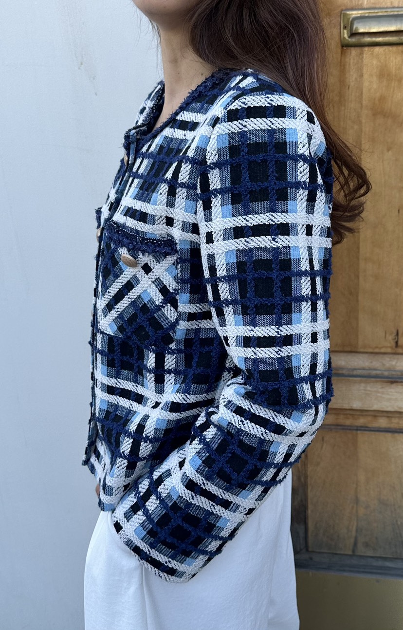 CLASSY-O東大門實拍女士新品職業推薦熱賣休閑夾克花呢格子CLASSY-O夾克