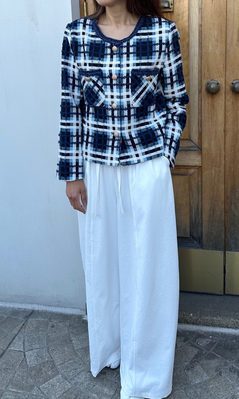 CLASSY-O東大門實拍女士新品職業推薦熱賣休閑夾克花呢格子CLASSY-O夾克