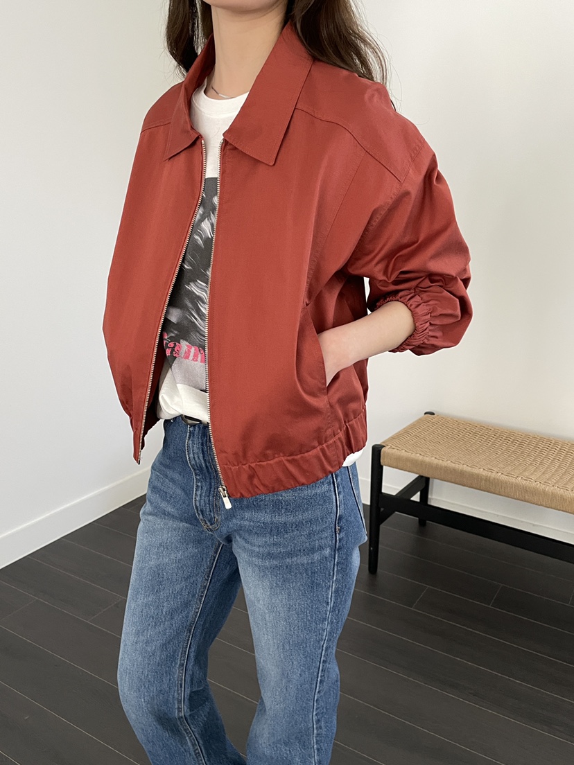 ATHEA東大門實拍女裝新款休閑推薦人氣26春夏真品夾克棉質ATHEA夾克