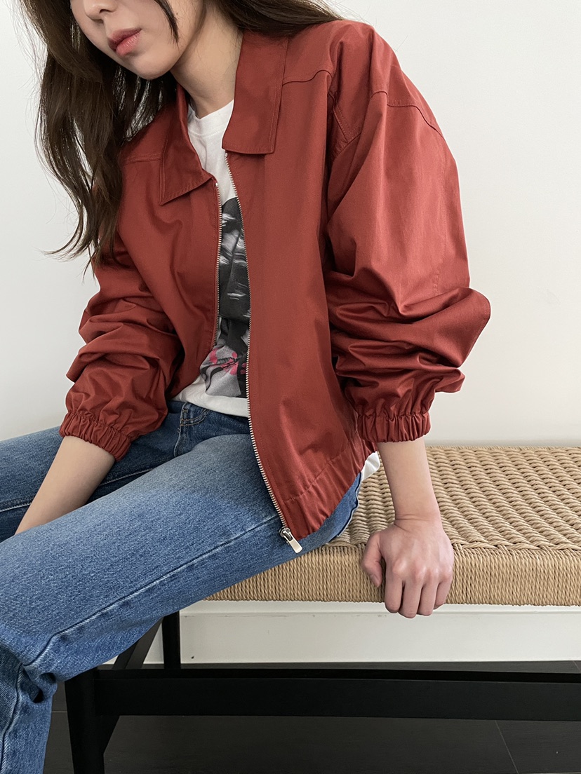 ATHEA東大門實拍女裝新款休閑推薦人氣26春夏真品夾克棉質ATHEA夾克圖色2