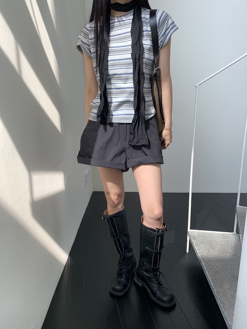 MURMUR東大門直郵女士新品26春夏休閑時尚推薦人氣職業短褲MURMUR短褲