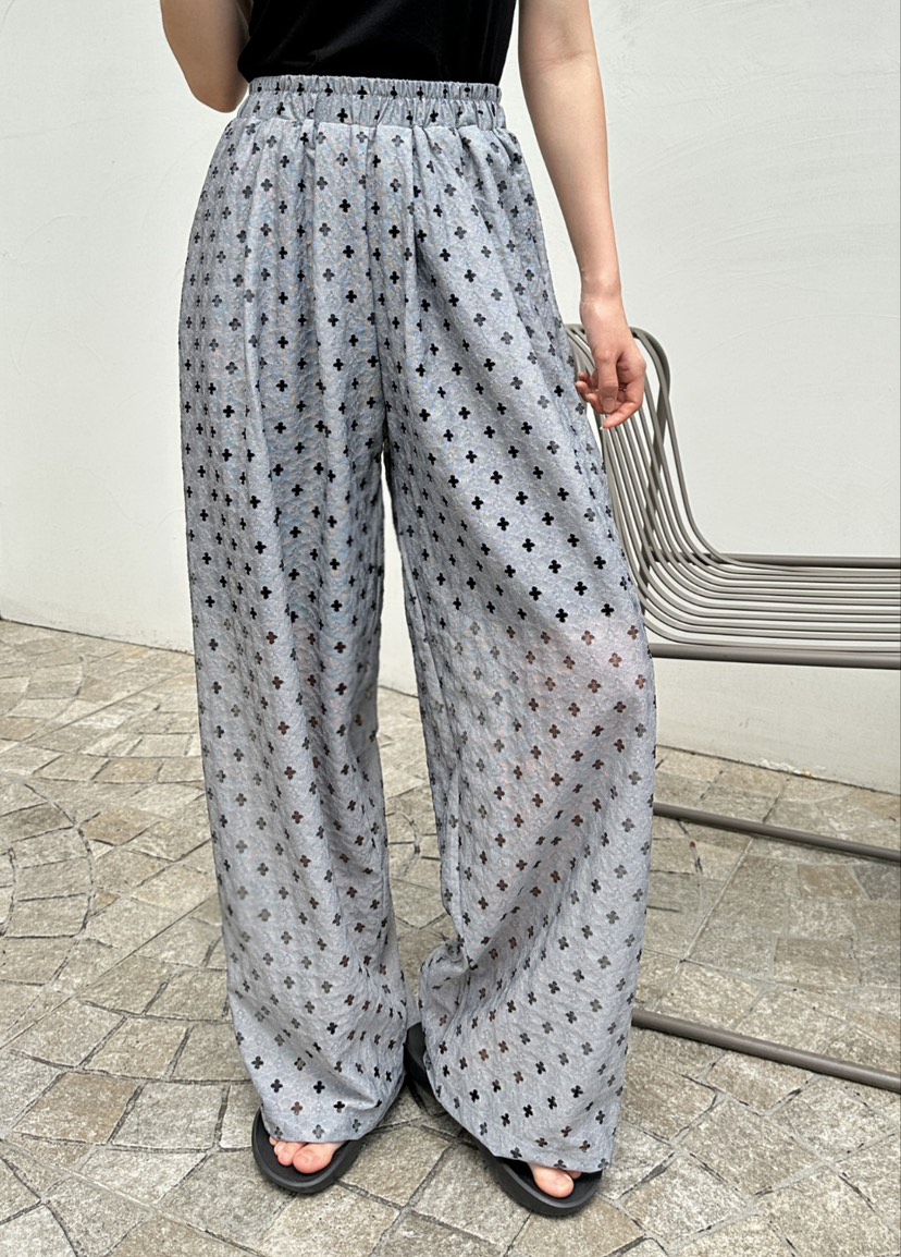 CLASSY-O東大門實拍女裝新品推薦時尚職業休閑褲蕾絲褶裥CLASSY-O休閑褲