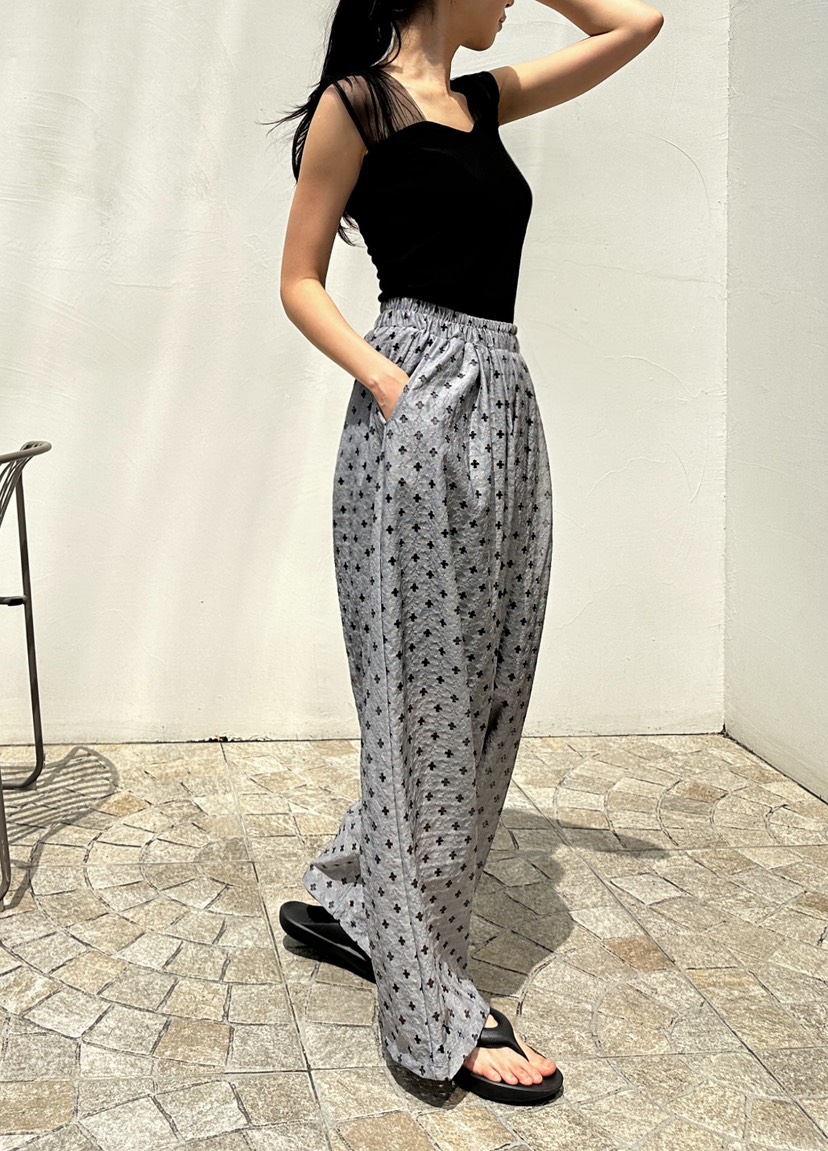 CLASSY-O東大門實拍女裝新品推薦時尚職業休閑褲蕾絲褶裥CLASSY-O休閑褲