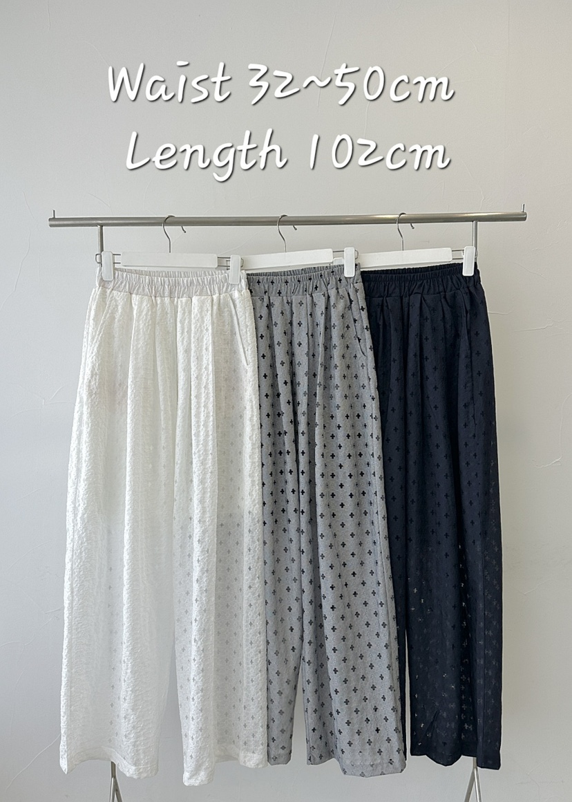 CLASSY-O東大門實拍女裝新品推薦時尚職業休閑褲蕾絲褶裥CLASSY-O休閑褲