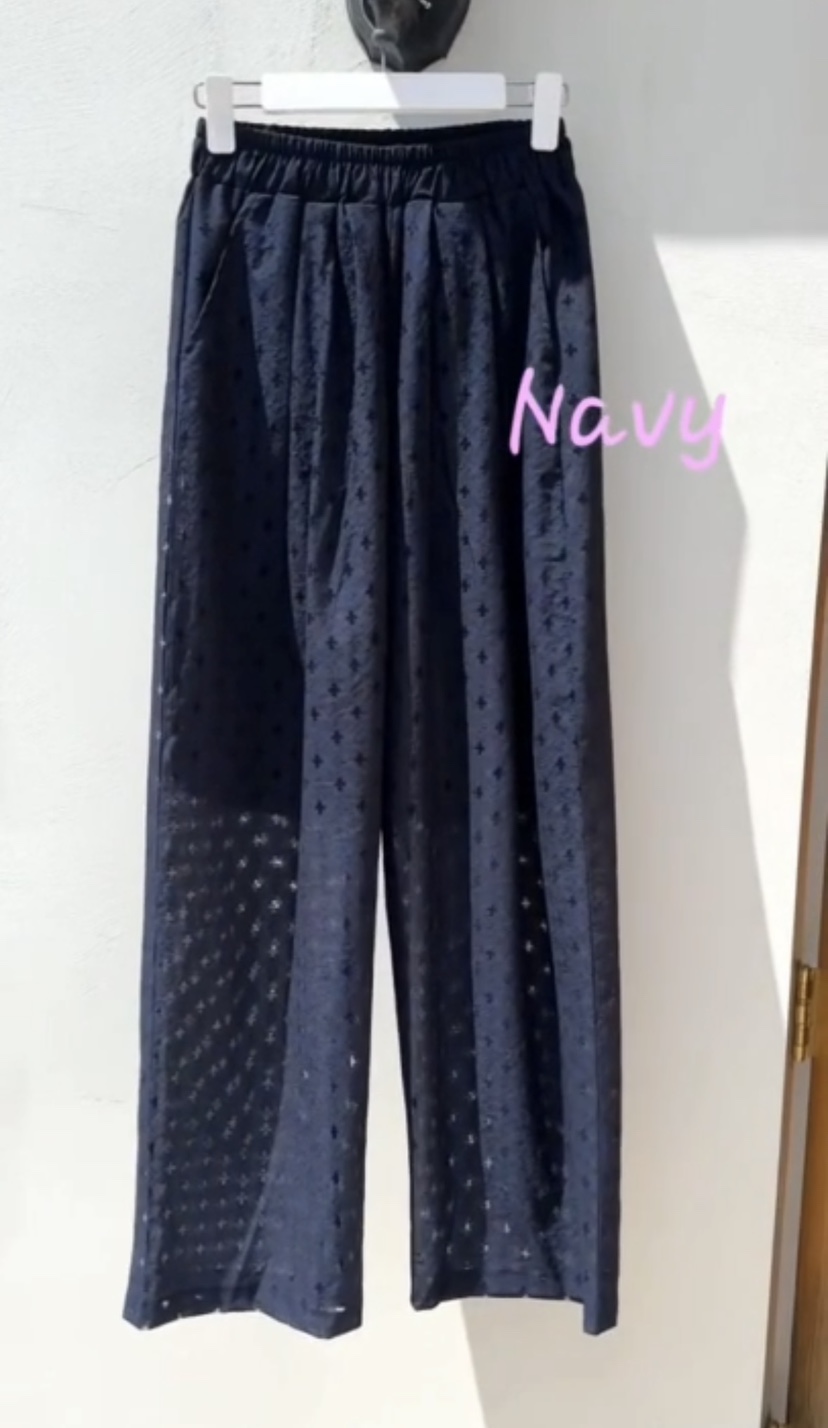 CLASSY-O東大門實拍女裝新品推薦時尚職業休閑褲蕾絲褶裥CLASSY-O休閑褲圖色3