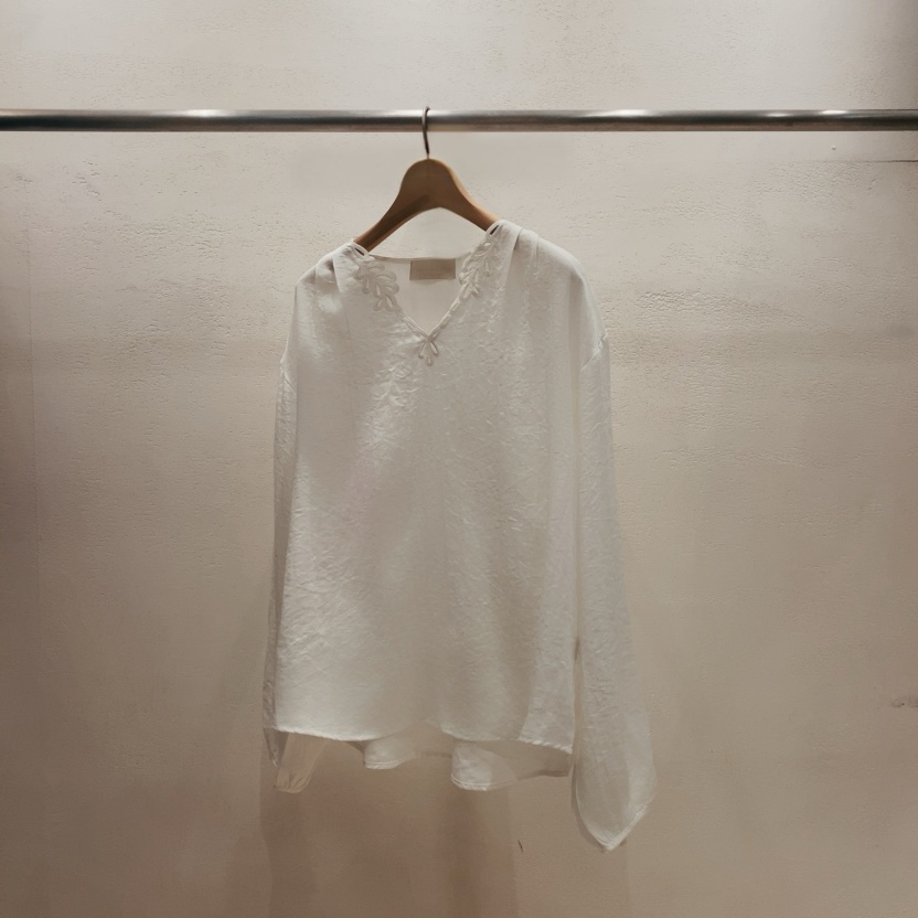 DARLUZ_MI韓國直郵女士新品休閑推薦26春夏職業襯衫蕾絲衫DARLUZ_MI襯衫/蕾絲衫圖色1