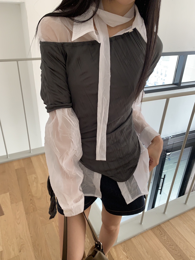 MURMUR韓國直郵女裝新品職業休閑26春夏時尚真品人氣推薦T恤MURMURT恤