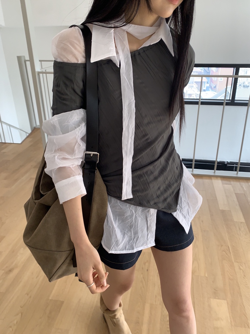 MURMUR韓國直郵女裝新品職業休閑26春夏時尚真品人氣推薦T恤MURMURT恤