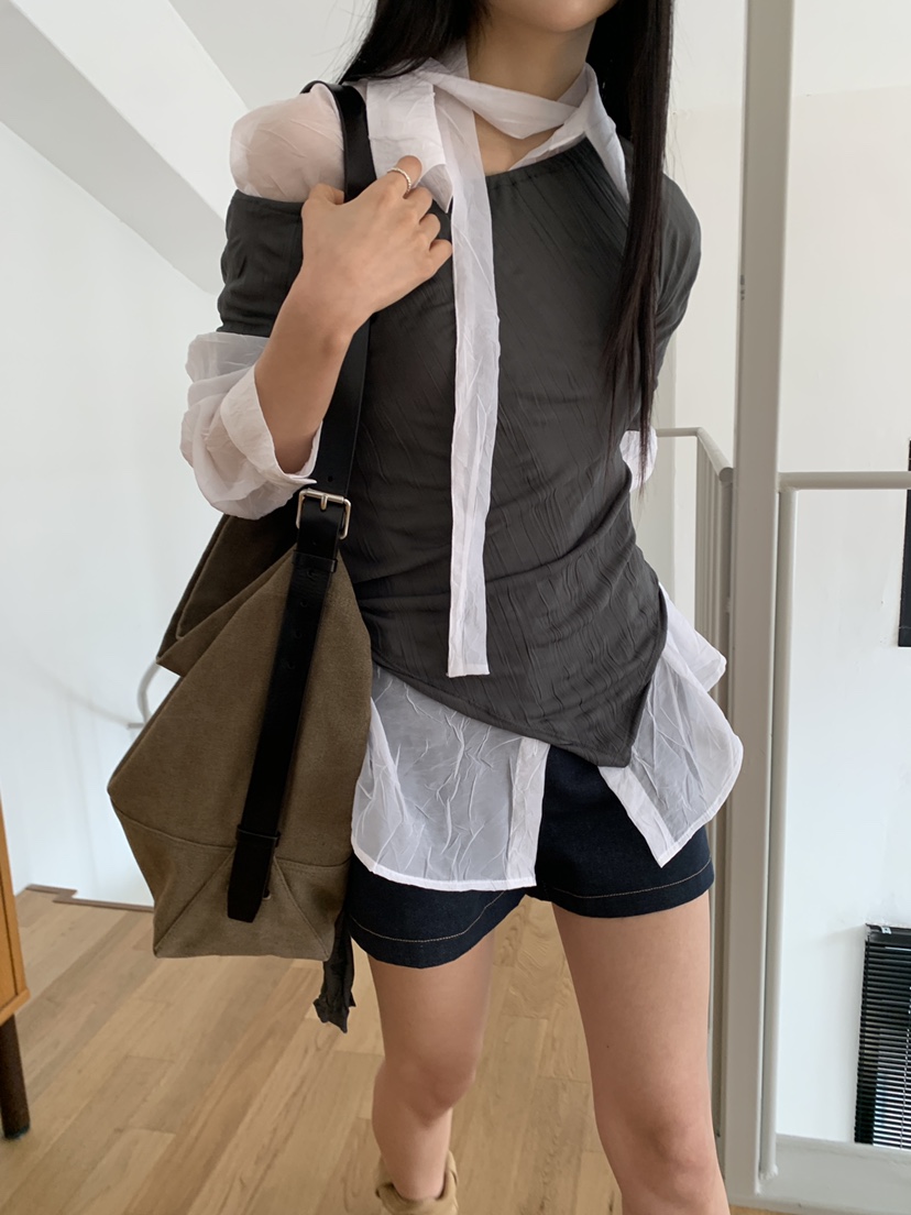 MURMUR韓國直郵女裝新品職業休閑26春夏時尚真品人氣推薦T恤MURMURT恤