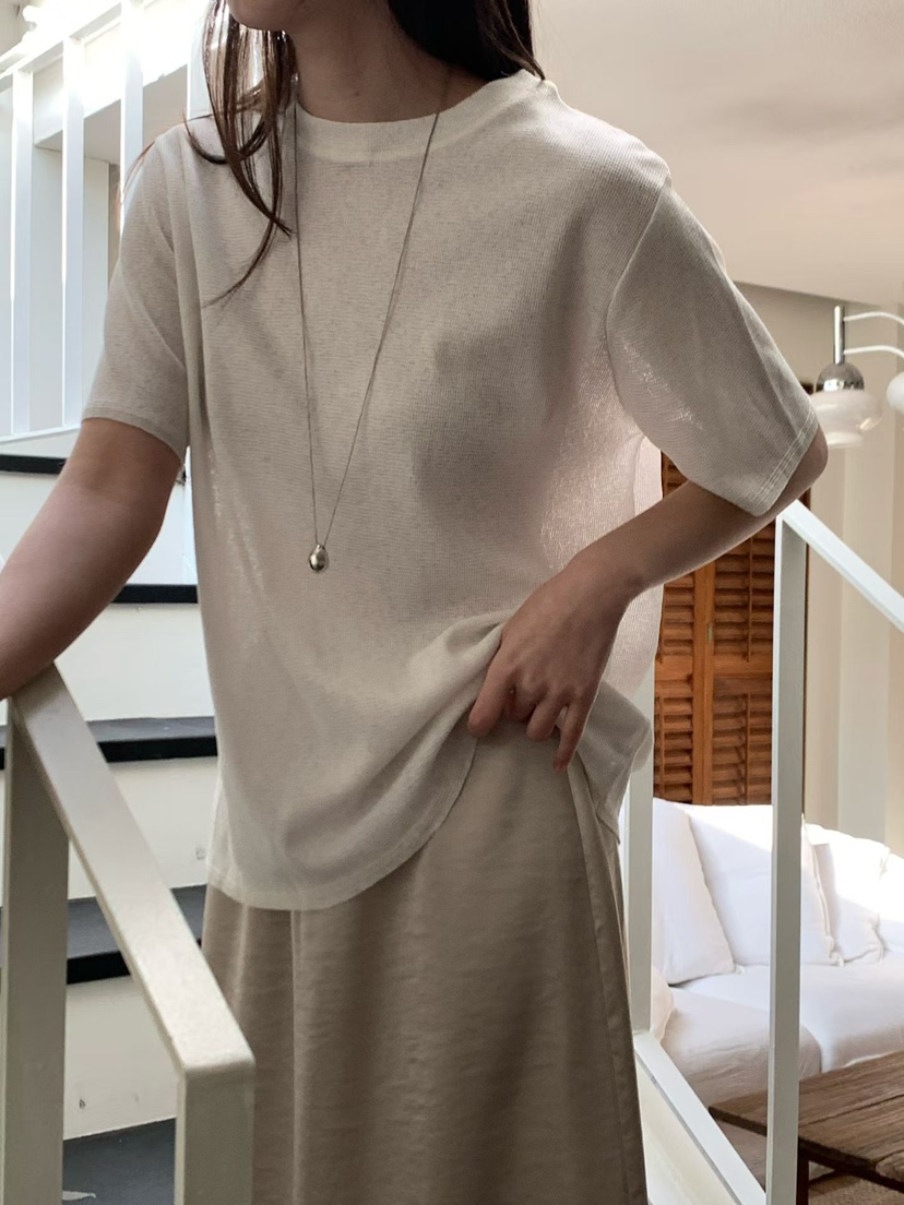 BINUS東大門代購女裝新款人氣推薦時尚真品職業熱賣26春夏T恤BINUST恤