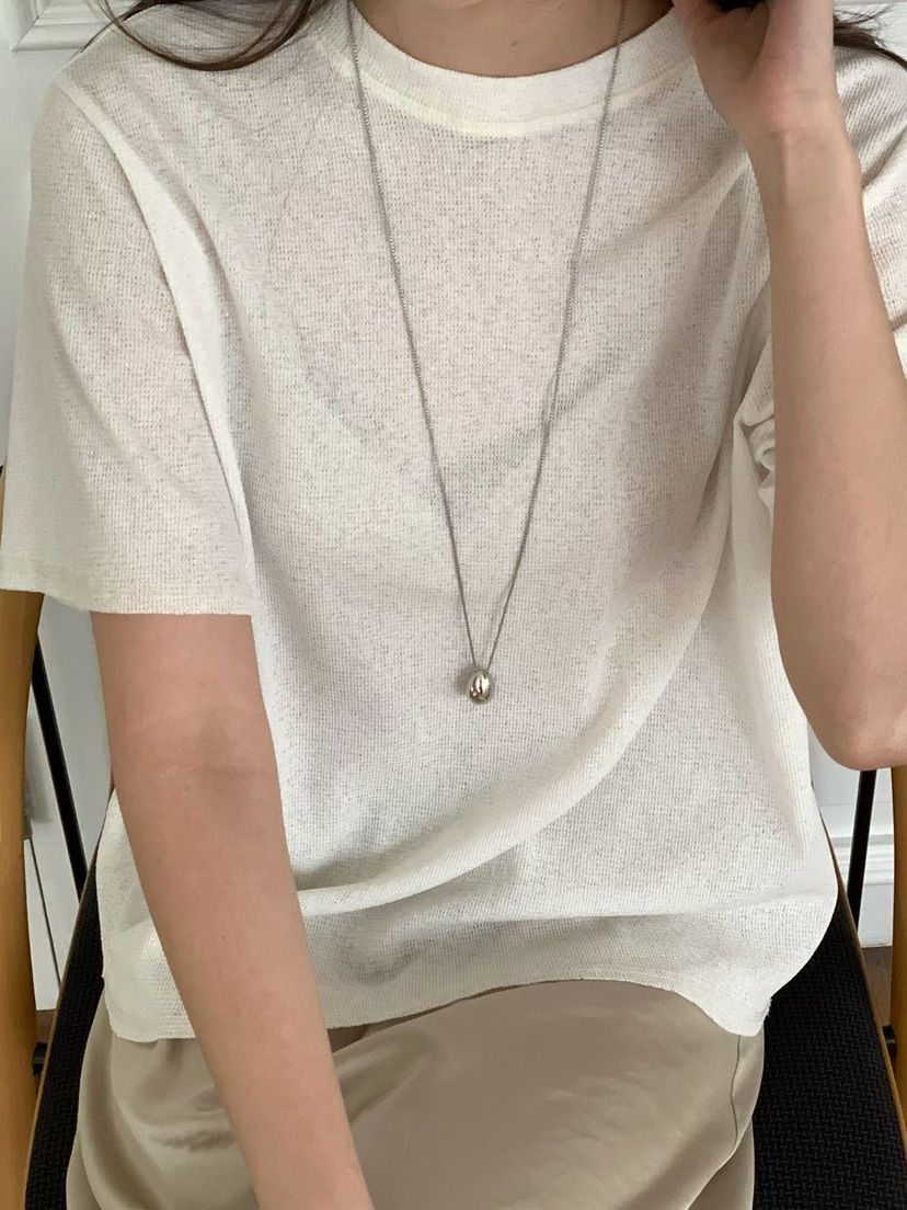 BINUS東大門代購女裝新款人氣推薦時尚真品職業熱賣26春夏T恤BINUST恤