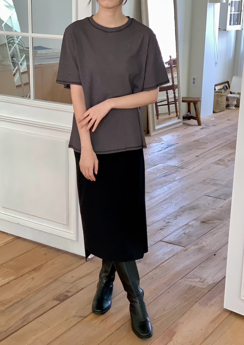 BINUS東大門代購女裝新款人氣推薦時尚真品職業熱賣26春夏T恤BINUST恤