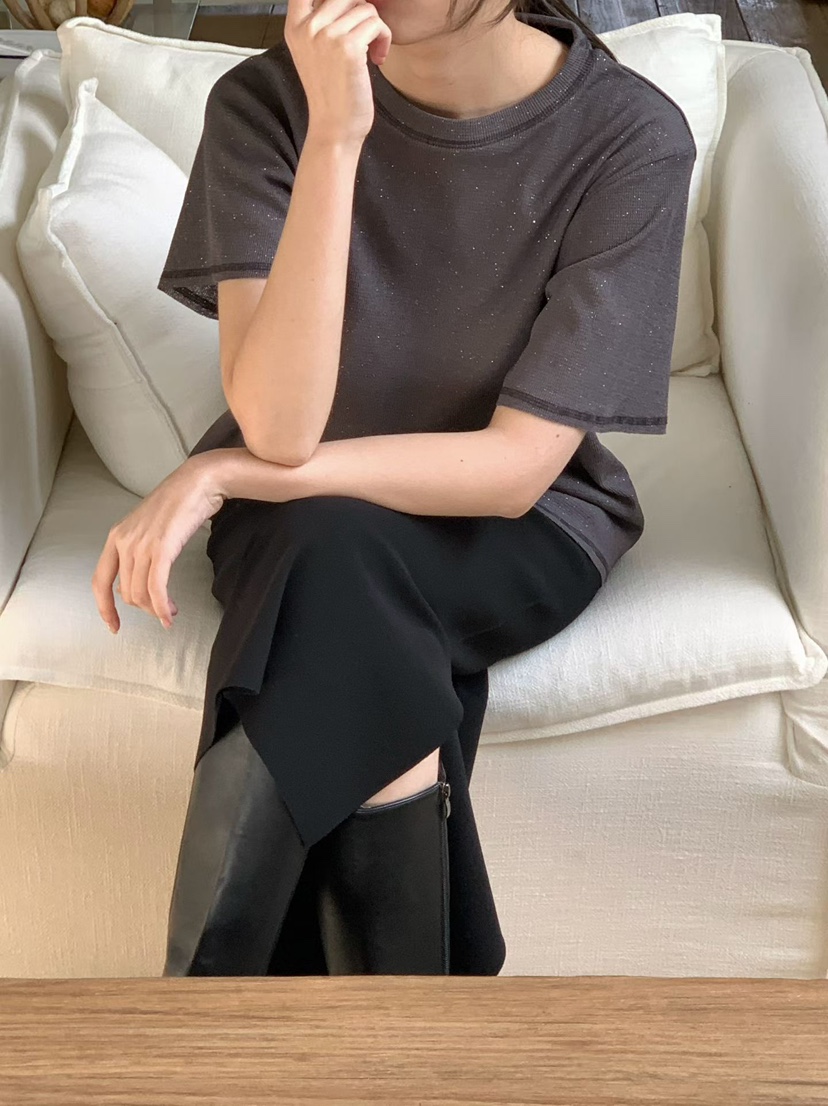 BINUS東大門代購女裝新款人氣推薦時尚真品職業熱賣26春夏T恤BINUST恤