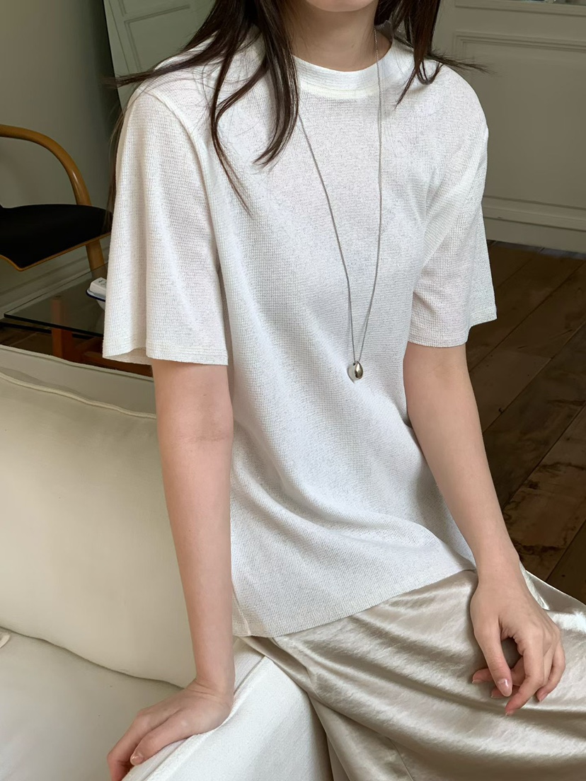 BINUS東大門代購女裝新款人氣推薦時尚真品職業熱賣26春夏T恤BINUST恤圖色1