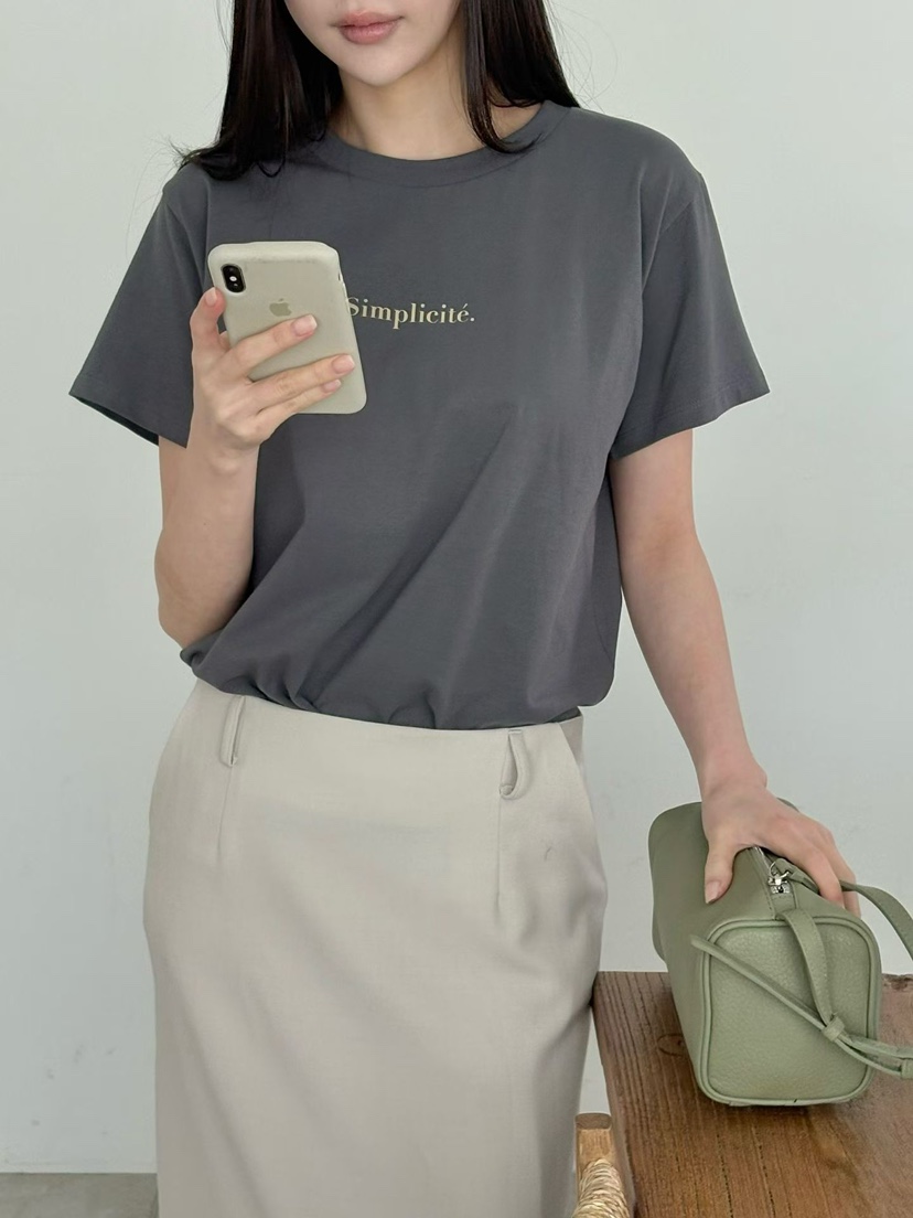 BINUS東大門代購女士新款熱賣休閑真品職業26春夏人氣T恤BINUST恤