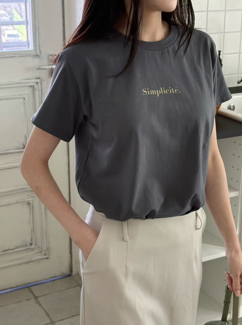 BINUS東大門代購女士新款熱賣休閑真品職業26春夏人氣T恤BINUST恤