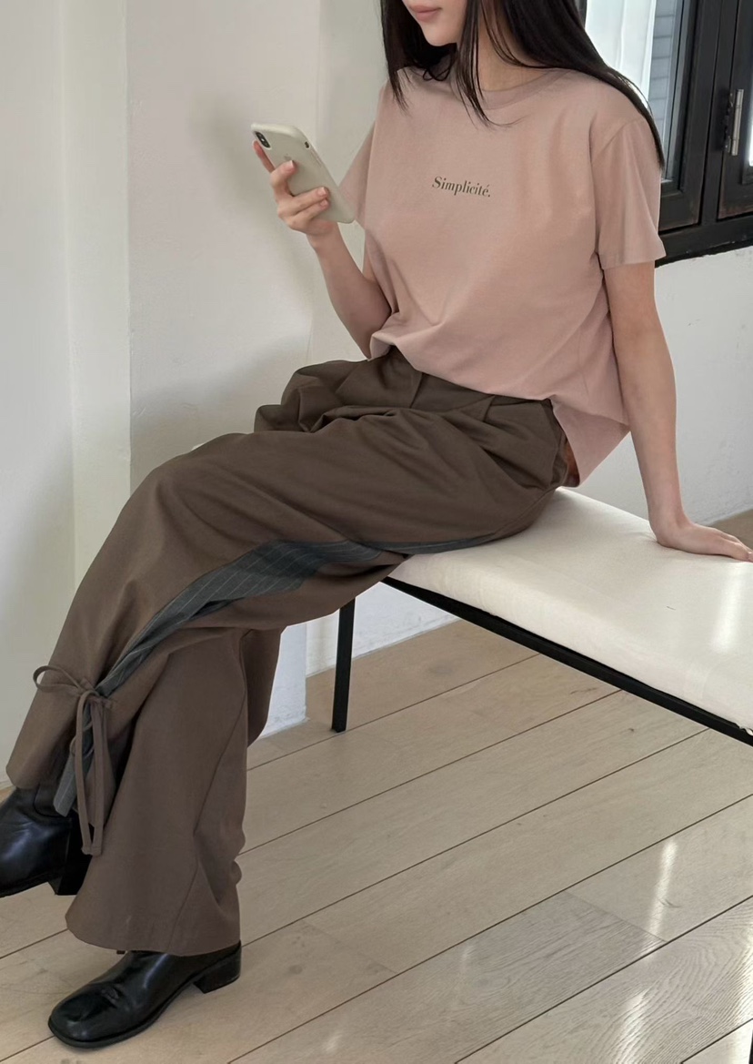 BINUS東大門代購女士新款熱賣休閑真品職業26春夏人氣T恤BINUST恤