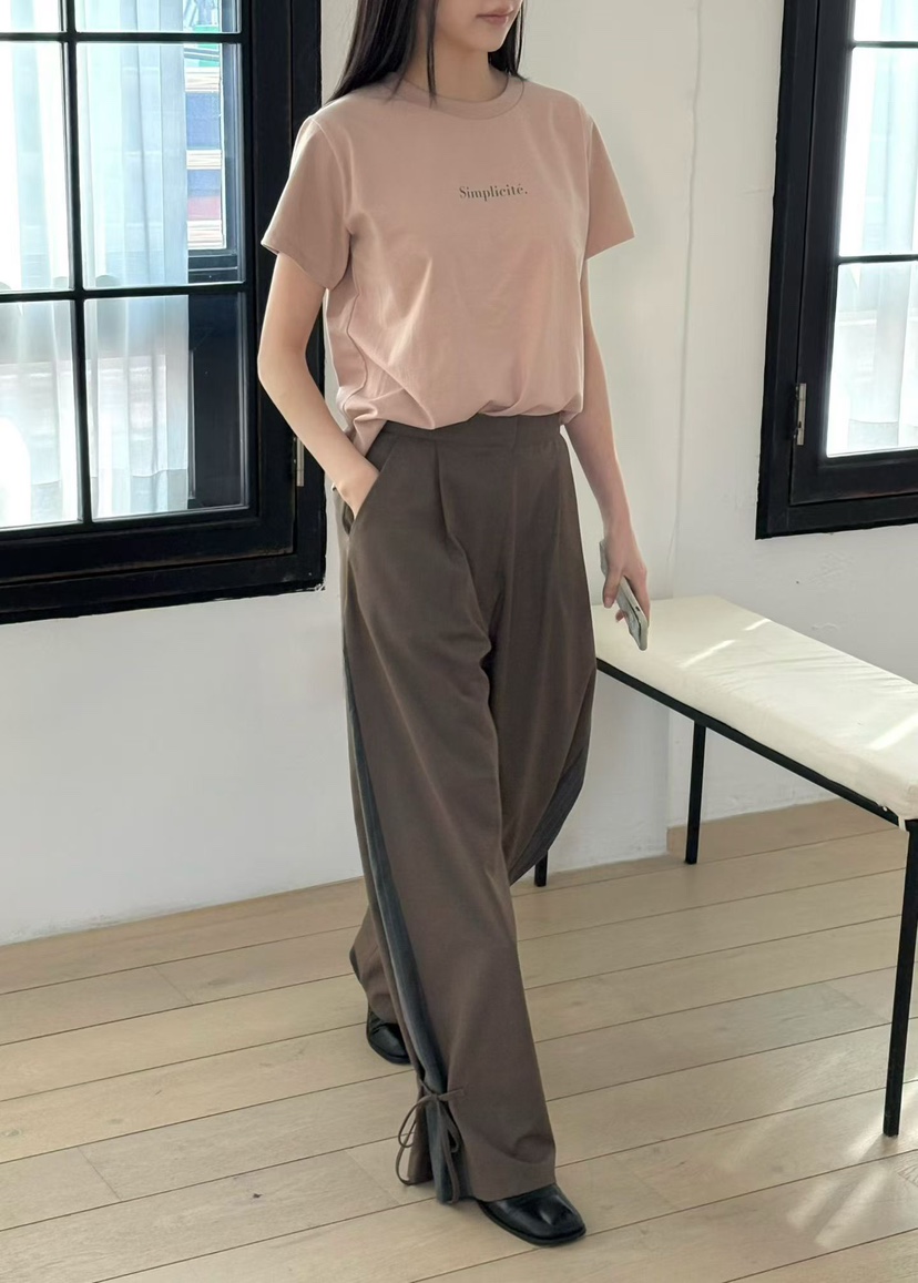 BINUS東大門代購女士新款熱賣休閑真品職業26春夏人氣T恤BINUST恤