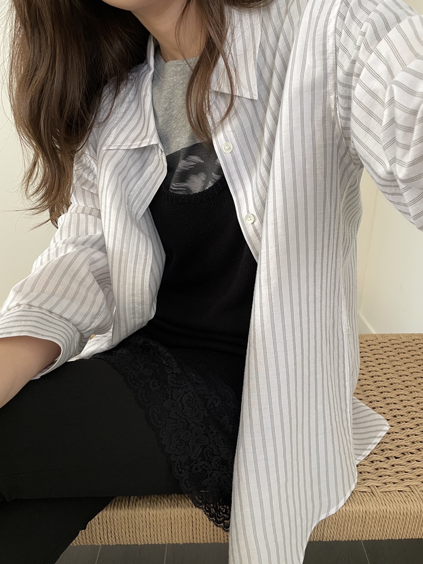 ATHEA東大門代購女士新款時尚人氣26春夏真品推薦襯衫蕾絲衫ATHEA襯衫/蕾絲衫