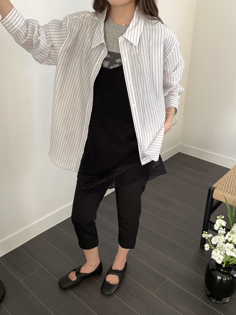 ATHEA東大門代購女士新款時尚人氣26春夏真品推薦襯衫蕾絲衫ATHEA襯衫/蕾絲衫圖色3