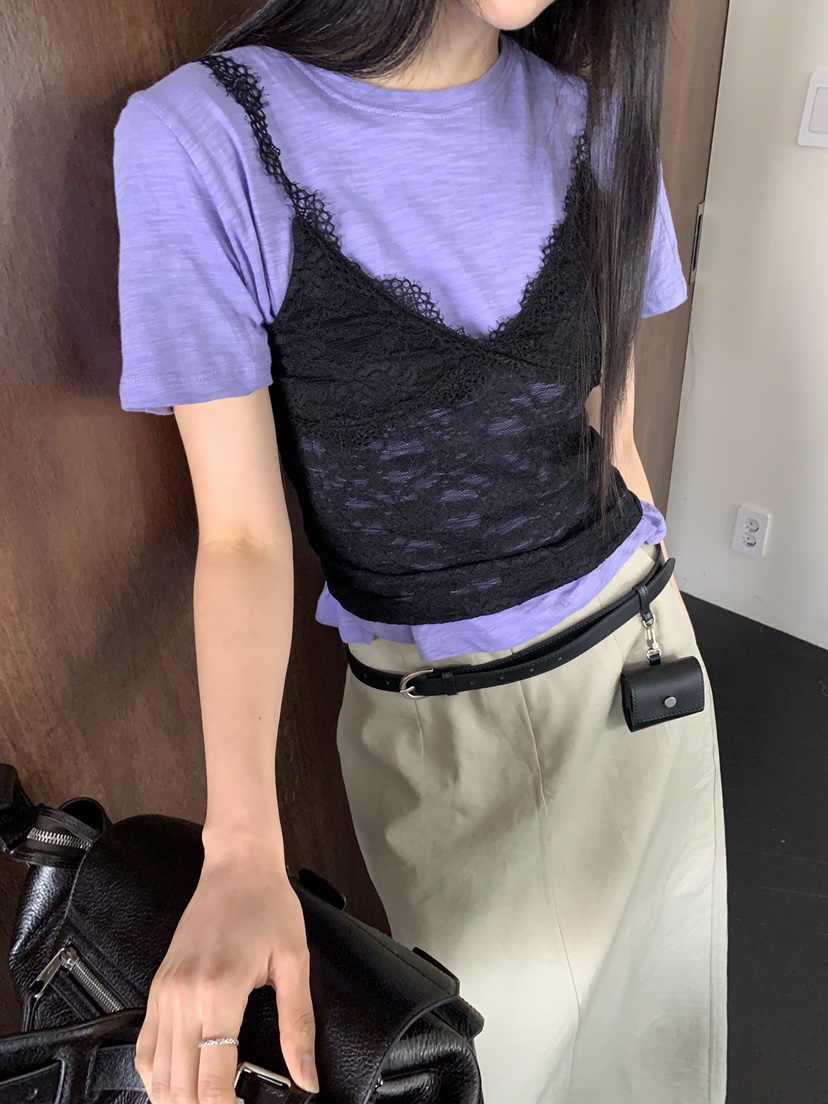 MURMUR東大門代購女士新品真品人氣26春夏職業休閑時尚T恤MURMURT恤