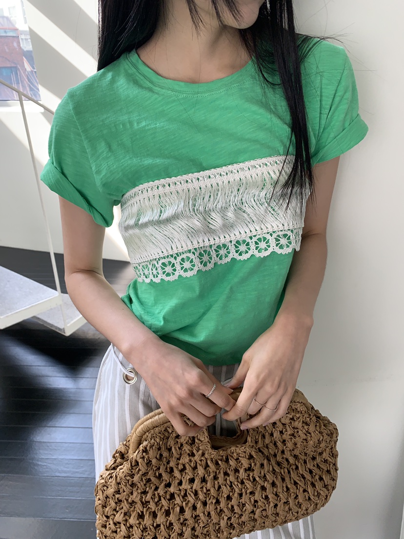 MURMUR東大門代購女士新品真品人氣26春夏職業休閑時尚T恤MURMURT恤