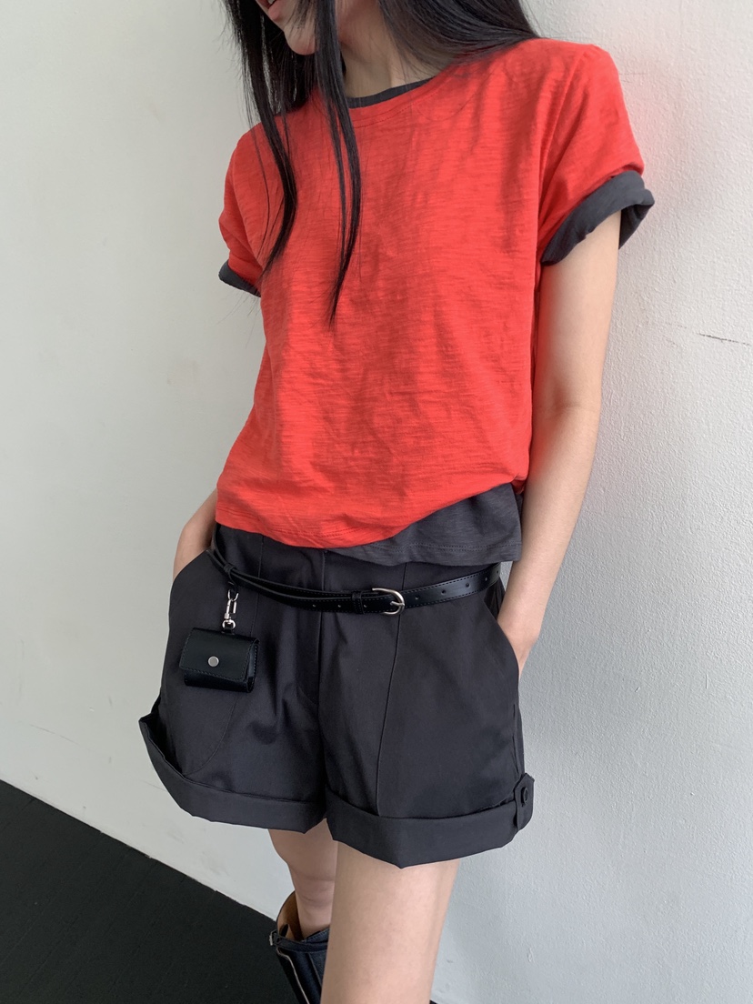 MURMUR東大門代購女士新品真品人氣26春夏職業休閑時尚T恤MURMURT恤