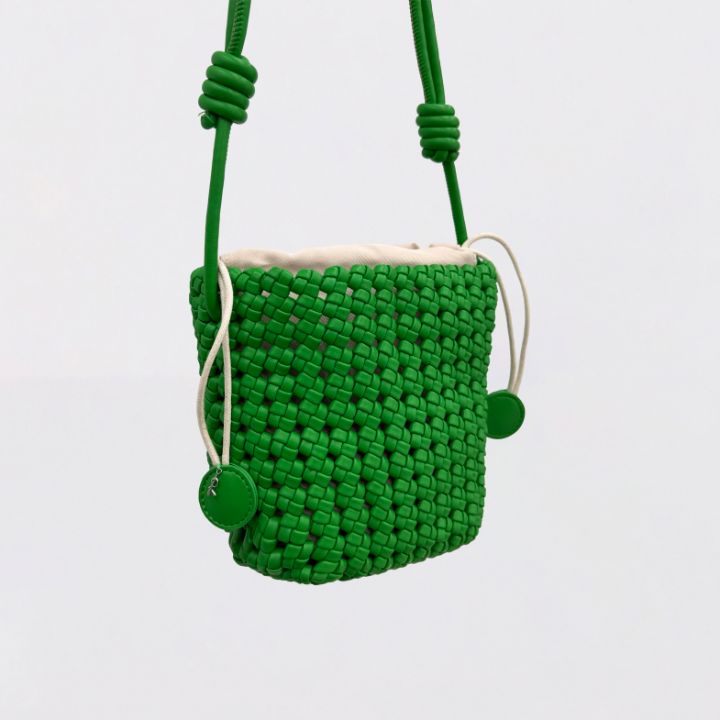 ROOKIE BUD韓國代購女裝新款真品單肩斜跨包包含內膽網眼ROOKIE BUD-P單肩/斜跨包圖色3