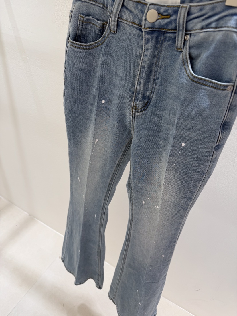 KC MARKET東大門實拍女裝新品真品職業休閑熱賣26春夏牛仔褲KC MARKET牛仔褲