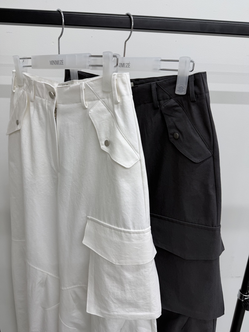 MINIMUZE東大門實拍女裝新款職業推薦熱賣26春夏休閑休閑褲MINIMUZE休閑褲