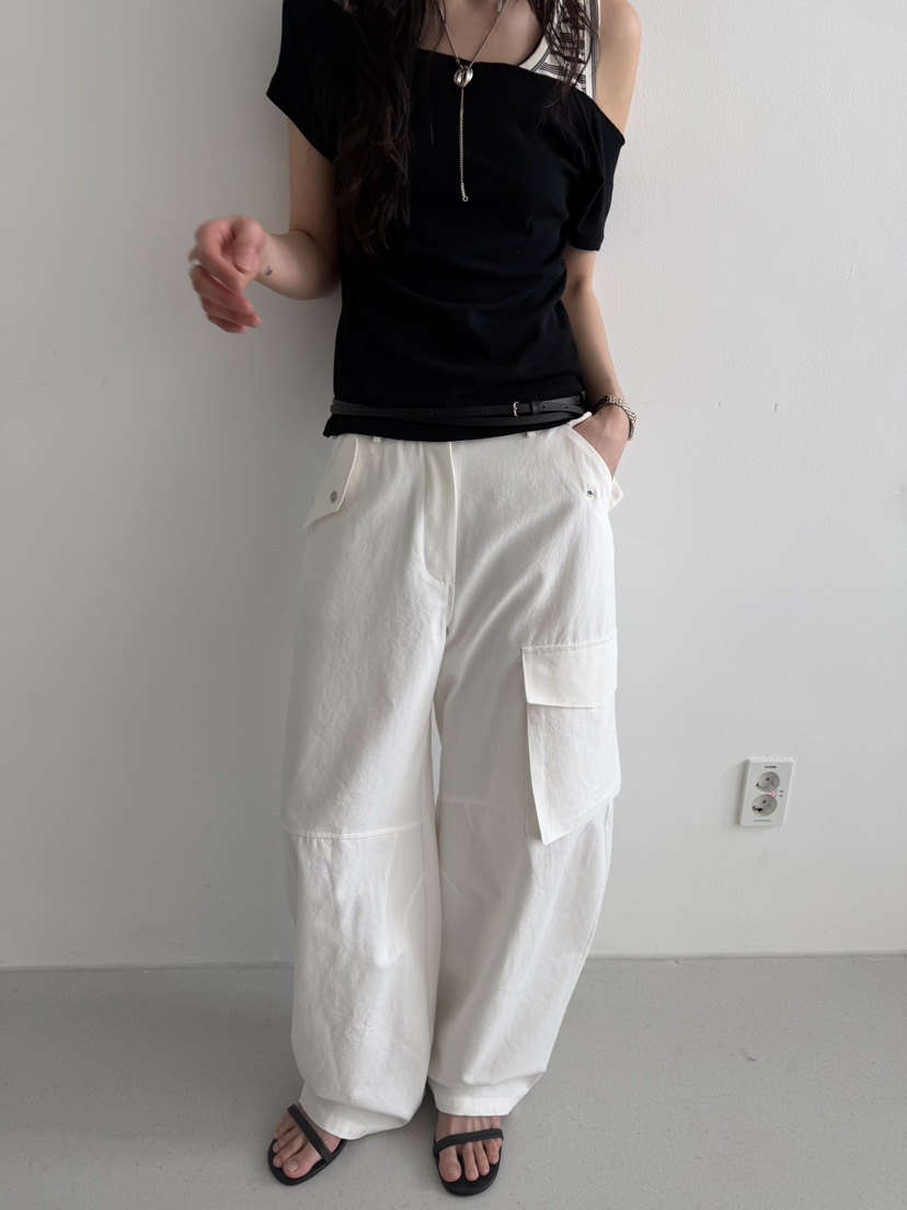 MINIMUZE東大門實拍女裝新款職業推薦熱賣26春夏休閑休閑褲MINIMUZE休閑褲