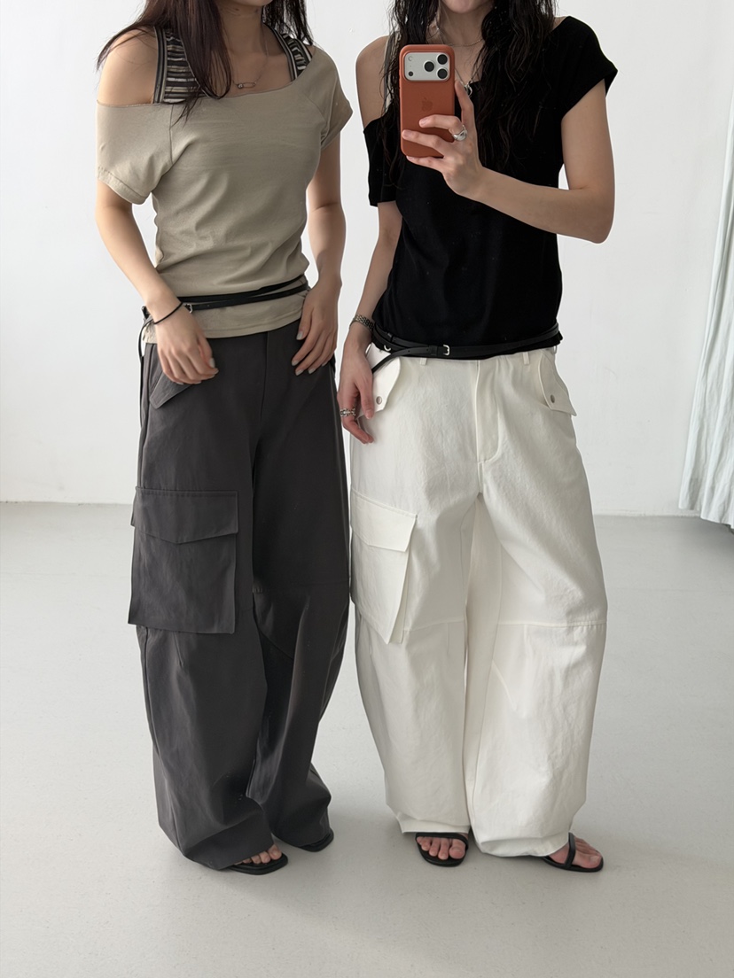 MINIMUZE東大門實拍女裝新款職業推薦熱賣26春夏休閑休閑褲MINIMUZE休閑褲