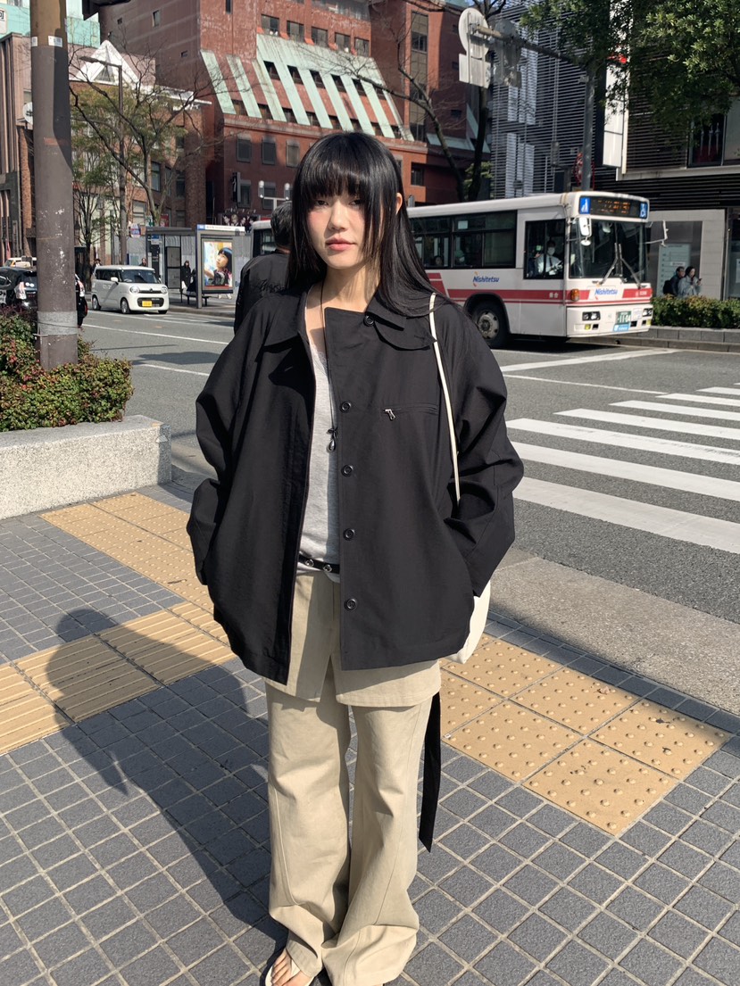 BAKING POWDER東大門代購女裝新品26春夏推薦夾克含腰繩BAKING POWDER夾克