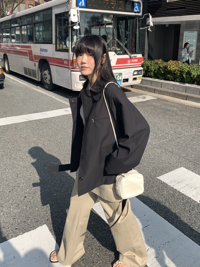 BAKING POWDER東大門代購女裝新品26春夏推薦夾克含腰繩BAKING POWDER夾克