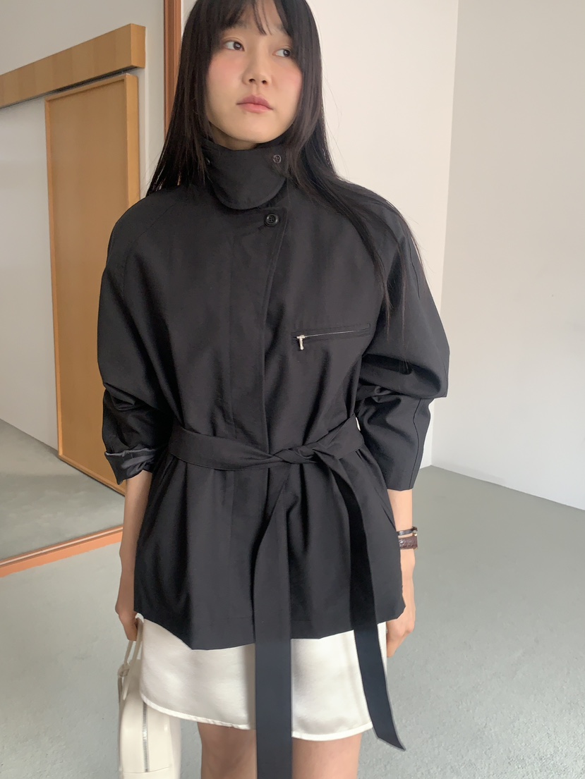 BAKING POWDER東大門代購女裝新品26春夏推薦夾克含腰繩BAKING POWDER夾克