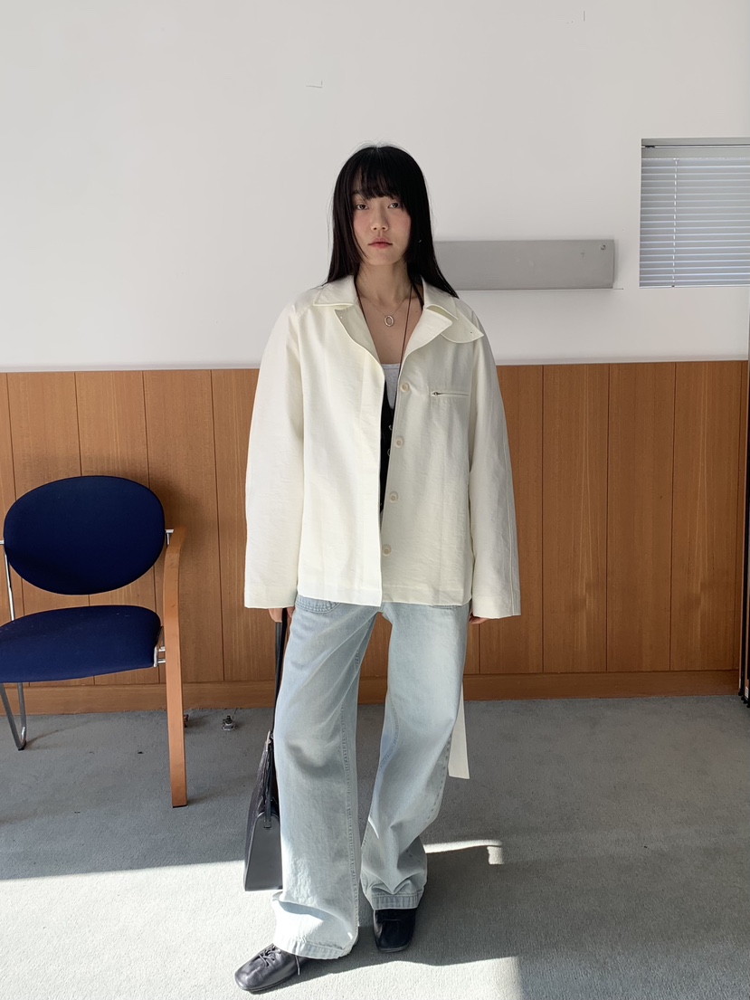 BAKING POWDER東大門代購女裝新品26春夏推薦夾克含腰繩BAKING POWDER夾克