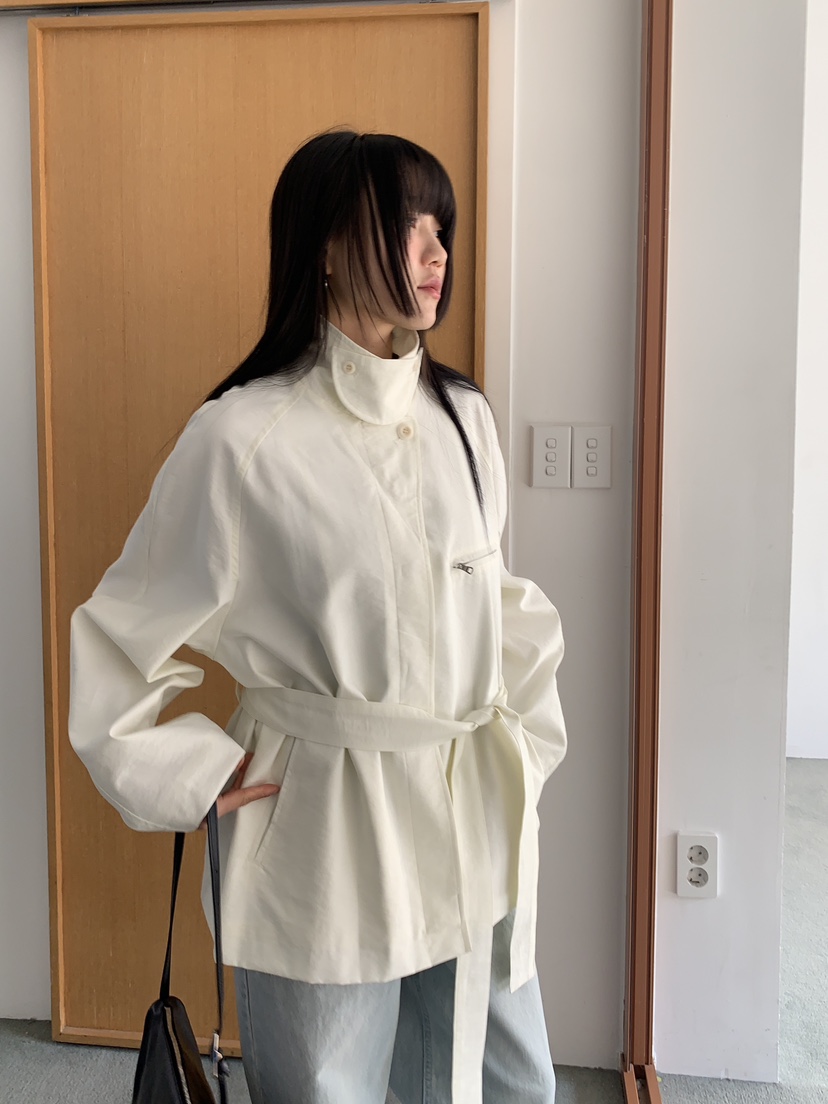 BAKING POWDER東大門代購女裝新品26春夏推薦夾克含腰繩BAKING POWDER夾克