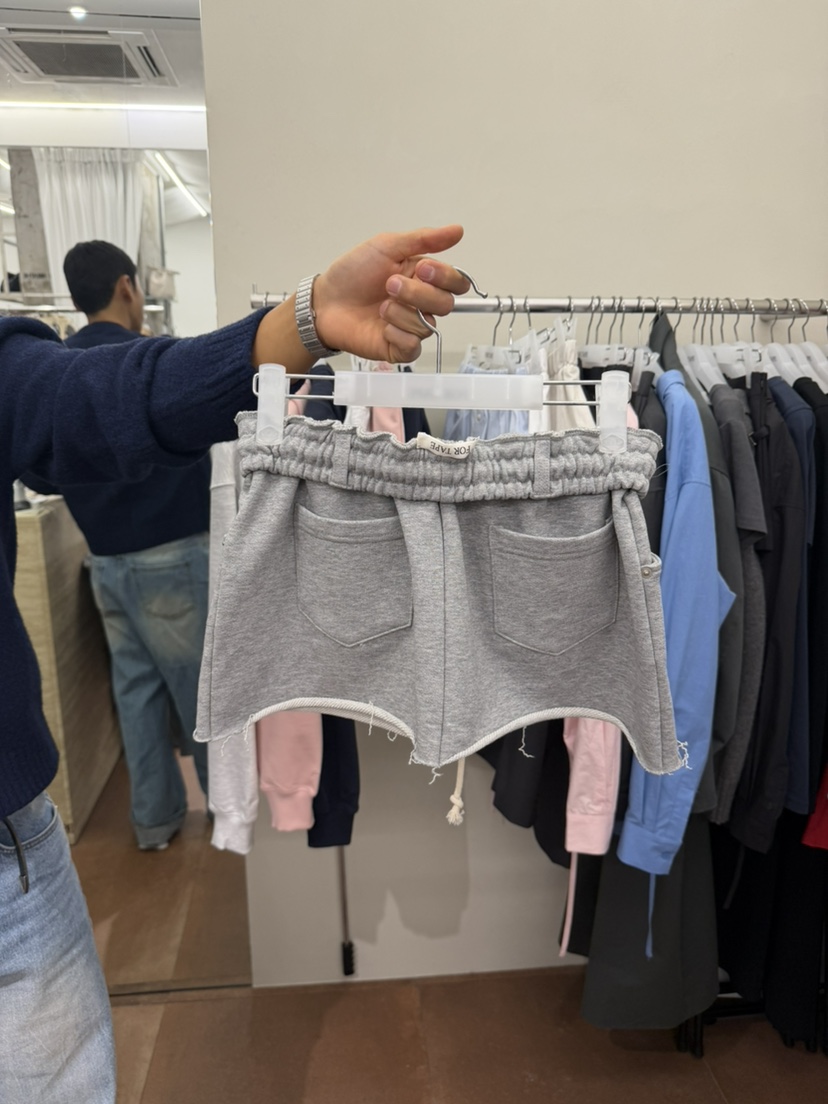 FOR TAPE東大門直郵女裝新款推薦人氣熱賣職業26春夏短裙棉FOR TAPE短裙