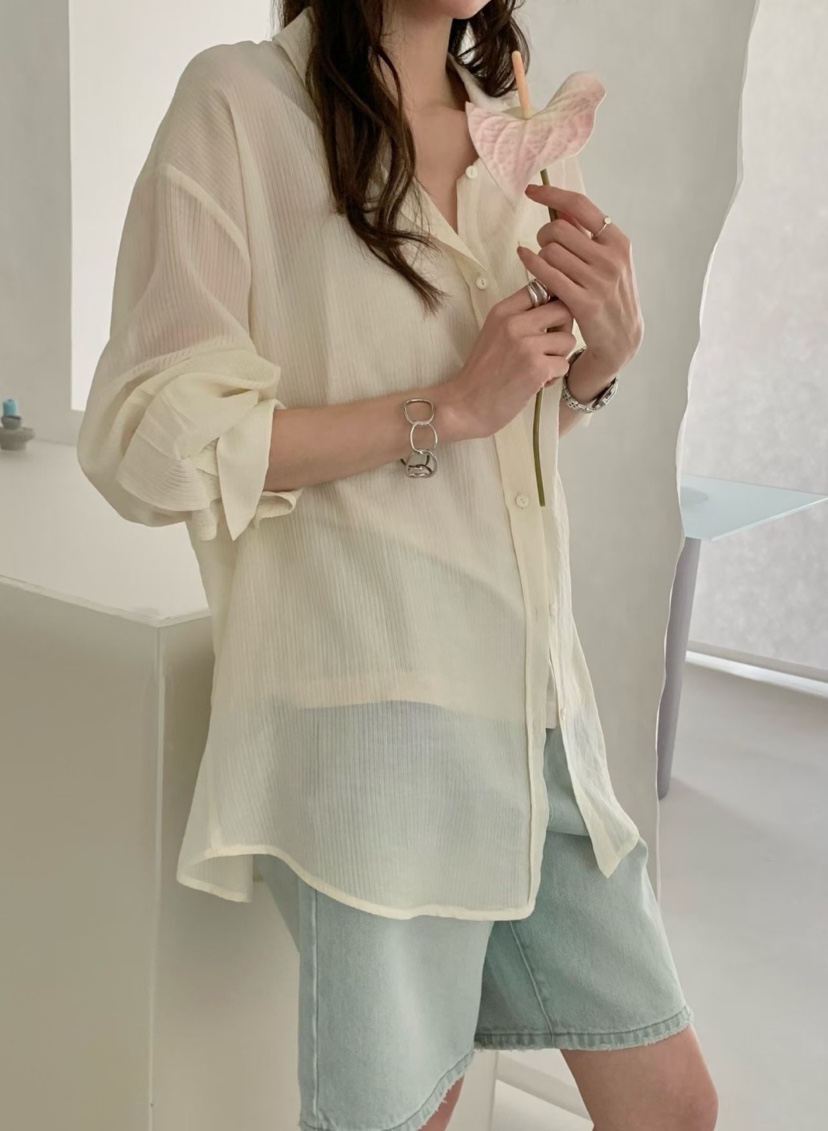 OLA東大門代購女裝新款職業時尚真品推薦休閑熱賣襯衫蕾絲衫mellor/OLA襯衫/蕾絲衫