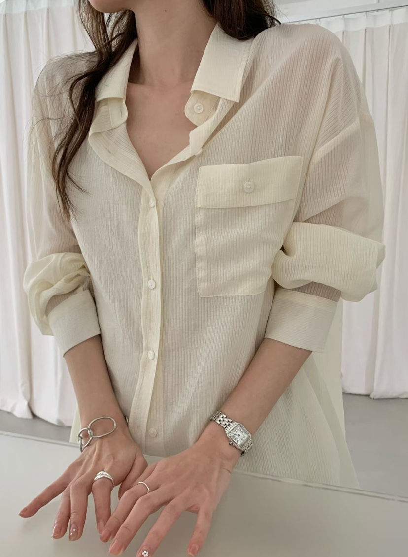 OLA東大門代購女裝新款職業時尚真品推薦休閑熱賣襯衫蕾絲衫mellor/OLA襯衫/蕾絲衫