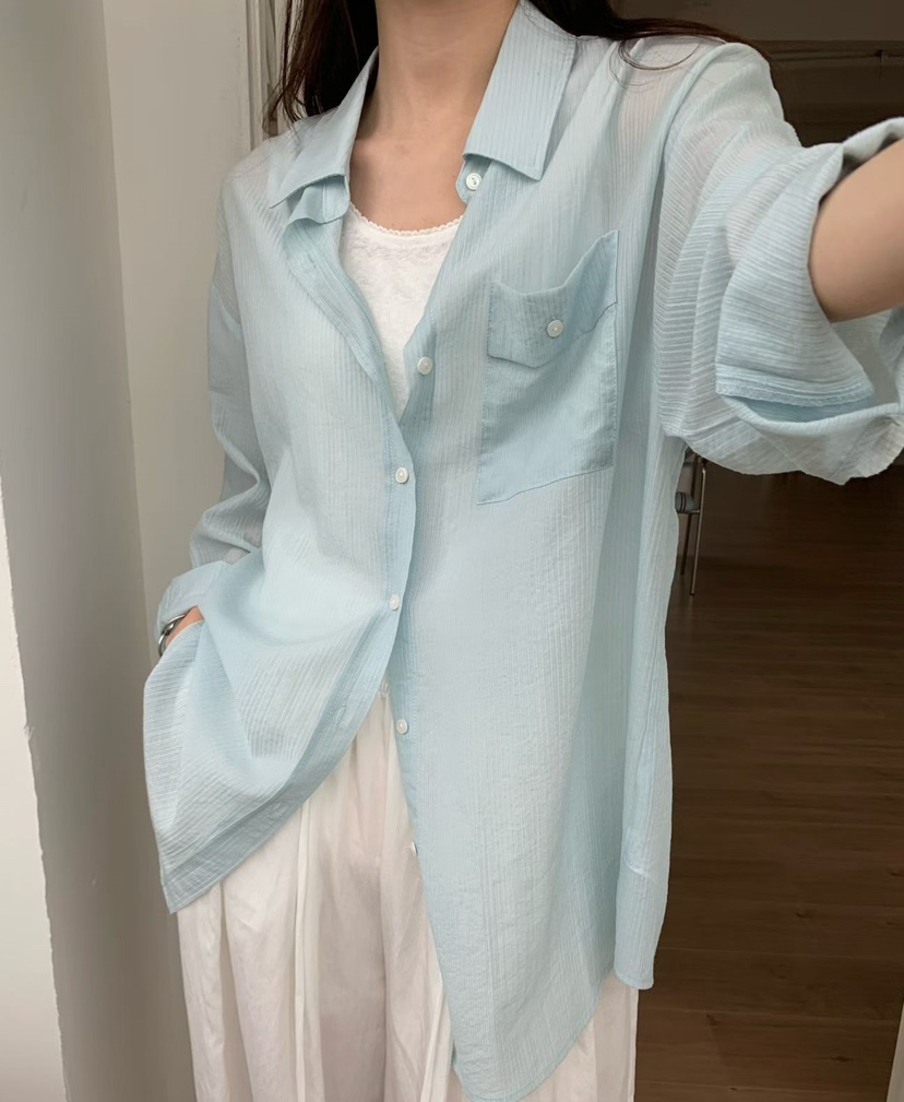 OLA東大門代購女裝新款職業時尚真品推薦休閑熱賣襯衫蕾絲衫mellor/OLA襯衫/蕾絲衫