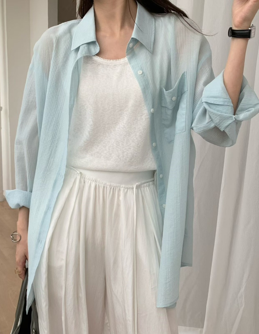 OLA東大門代購女裝新款職業時尚真品推薦休閑熱賣襯衫蕾絲衫mellor/OLA襯衫/蕾絲衫